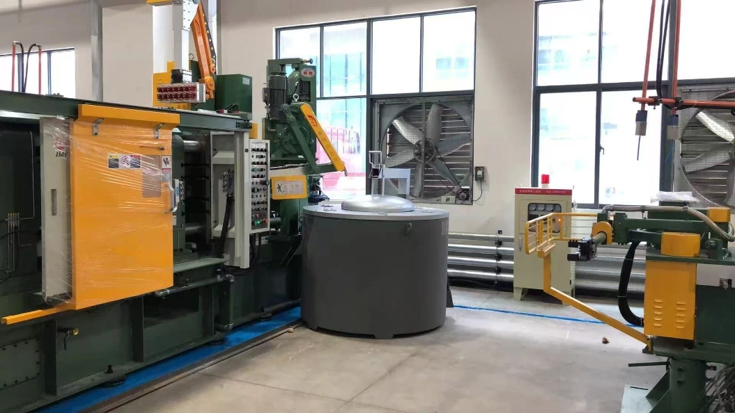 Huirong aluminum resistance melting furnace die casting line