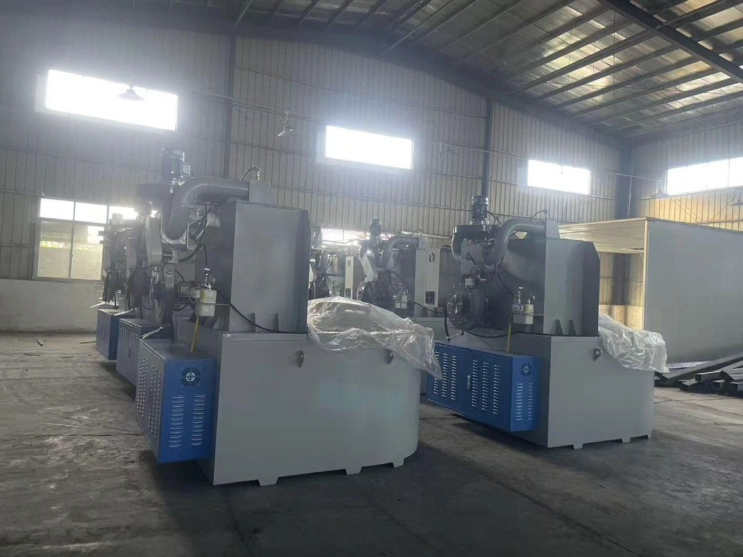 Multiple Huirong dual heat storage energy-saving gas furnaces installed in foundry workshop