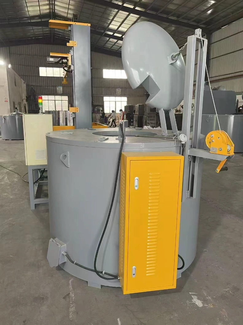 Huirong electric aluminum resistance furnace with pneumatic cover
