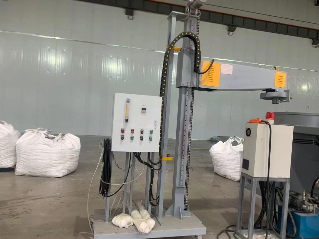 Huirong industrial aluminum liquid refining degasser equipment with touchscreen control panel