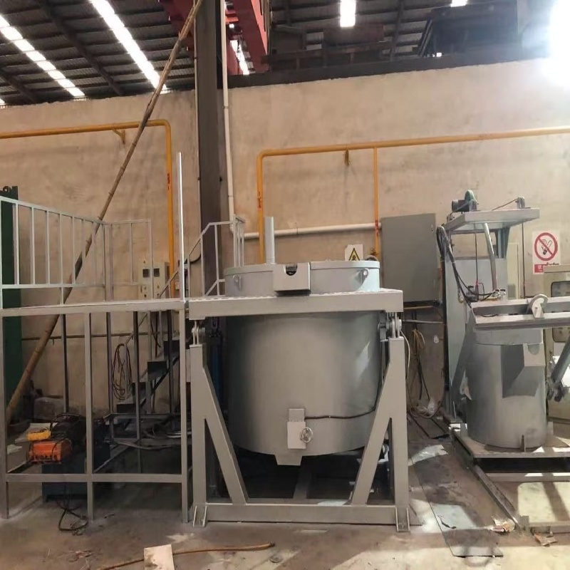 Tilting Furnace Workshop Installation